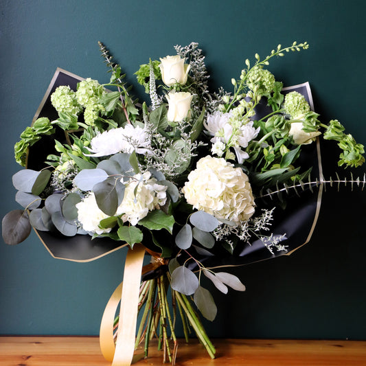 Blanc Elegance Bouquet - Fuller Flowers
