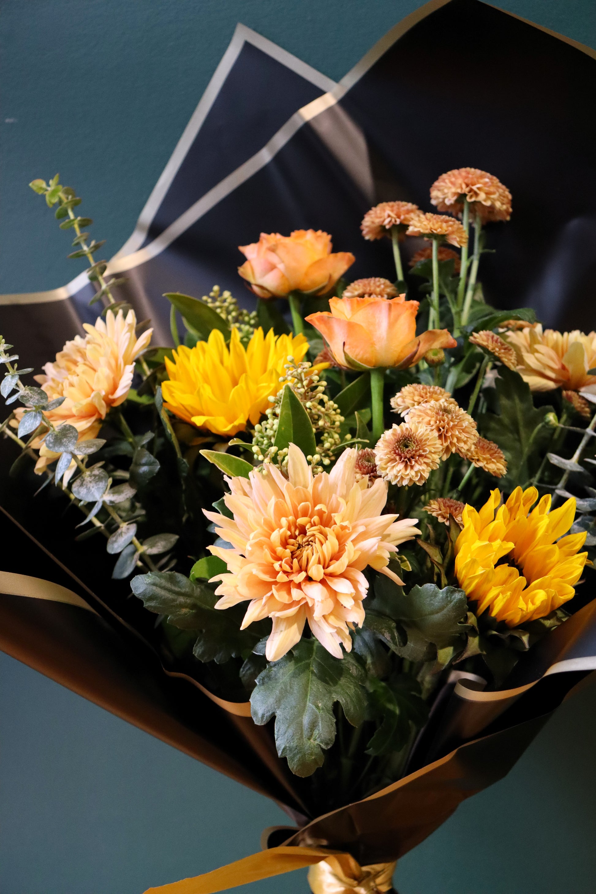 Golden Grove Bouquet - Fuller Flowers