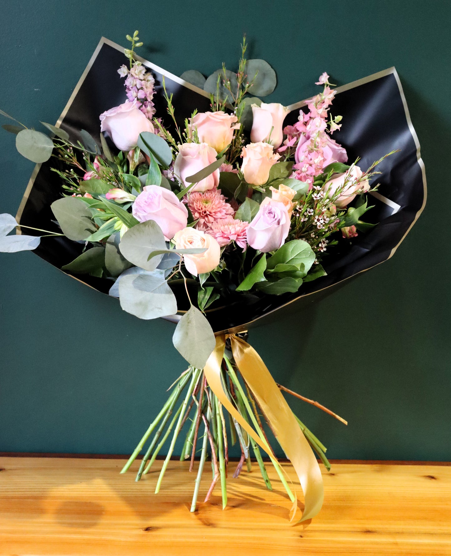 Dreamy Pastels Rose Bouquet - Fuller Flowers