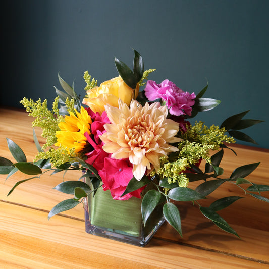 Raspberry Lemonade Vase