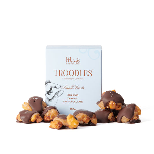 Mink Chocolate - Troodles with Cashews - Fuller Flowers